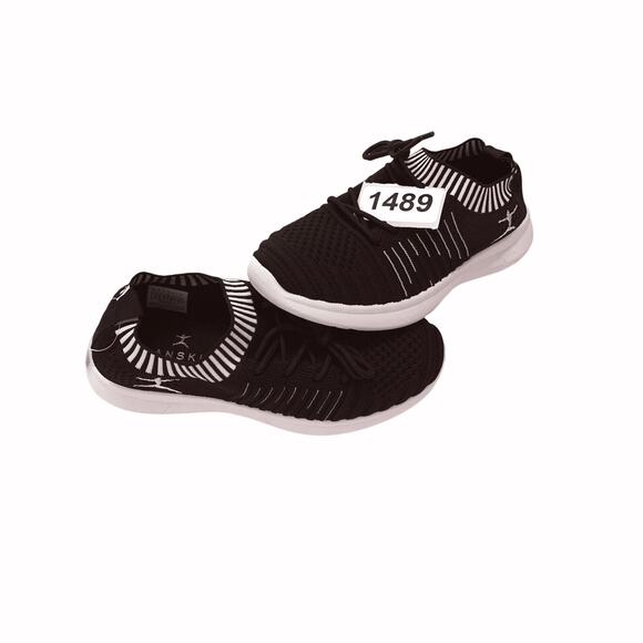 DANSKIN Womens ENERGY Sneakers Size 6 Black White Lace Up Gym Athletic Training - Picture 12 of 12